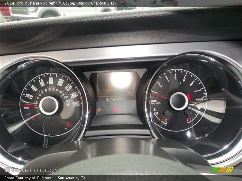 Black / Charcoal Black 2014 Ford Mustang V6 Premium Coupe