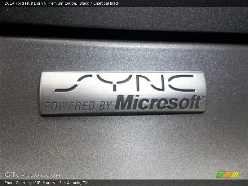 Black / Charcoal Black 2014 Ford Mustang V6 Premium Coupe