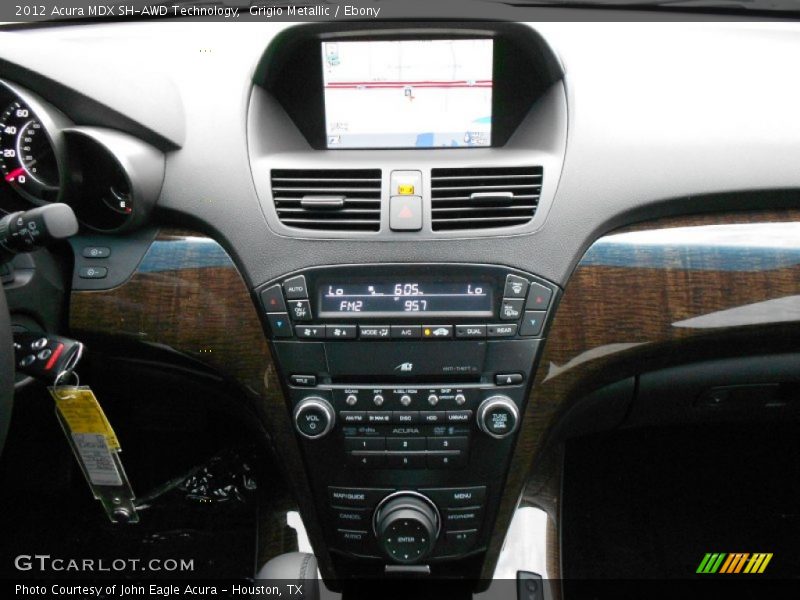Grigio Metallic / Ebony 2012 Acura MDX SH-AWD Technology