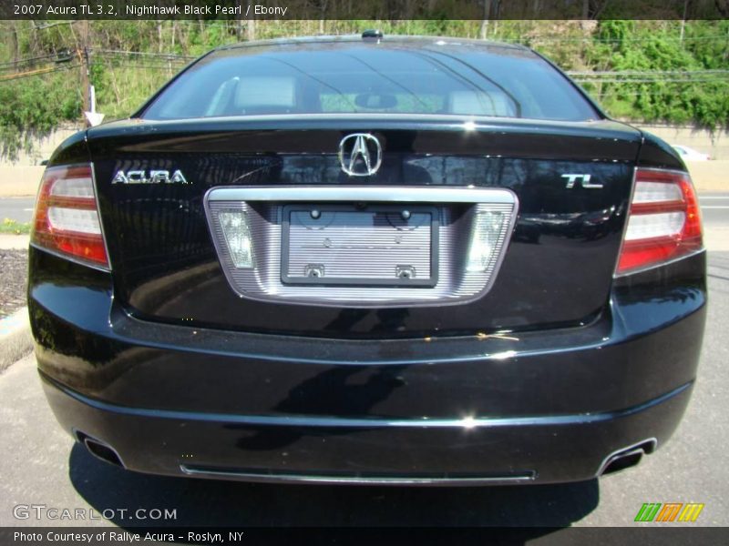 Nighthawk Black Pearl / Ebony 2007 Acura TL 3.2