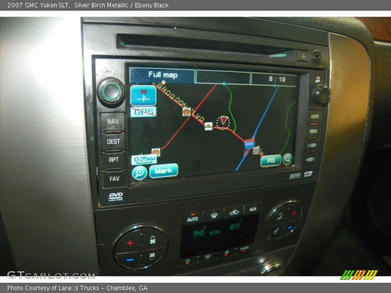 Silver Birch Metallic / Ebony Black 2007 GMC Yukon SLT