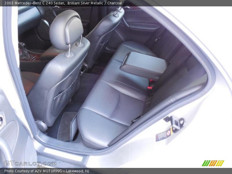 Brilliant Silver Metallic / Charcoal 2003 Mercedes-Benz C 240 Sedan