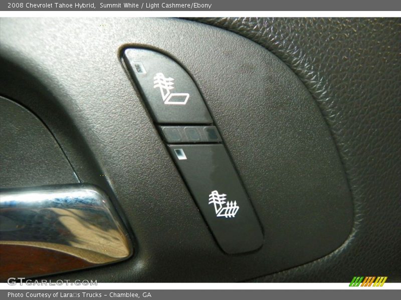 Summit White / Light Cashmere/Ebony 2008 Chevrolet Tahoe Hybrid
