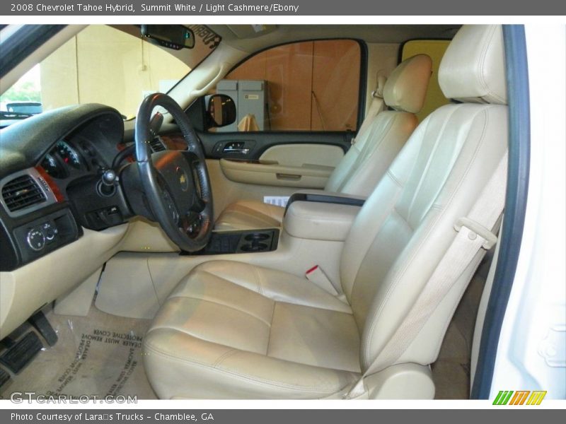 Front Seat of 2008 Tahoe Hybrid