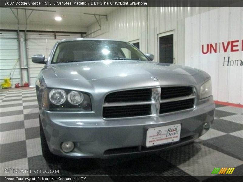Silver Steel Metallic / Dark Slate Gray/Light Graystone 2007 Dodge Charger R/T