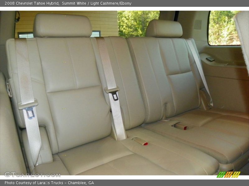 Summit White / Light Cashmere/Ebony 2008 Chevrolet Tahoe Hybrid