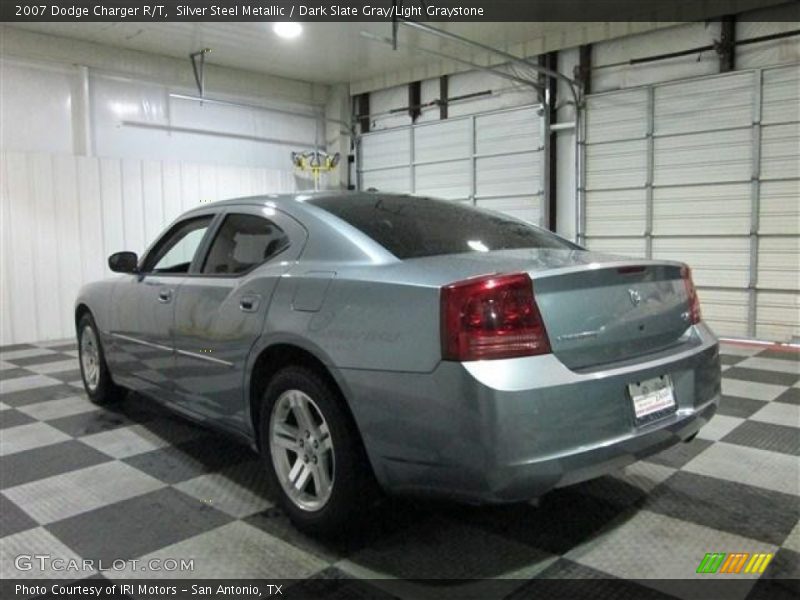 Silver Steel Metallic / Dark Slate Gray/Light Graystone 2007 Dodge Charger R/T