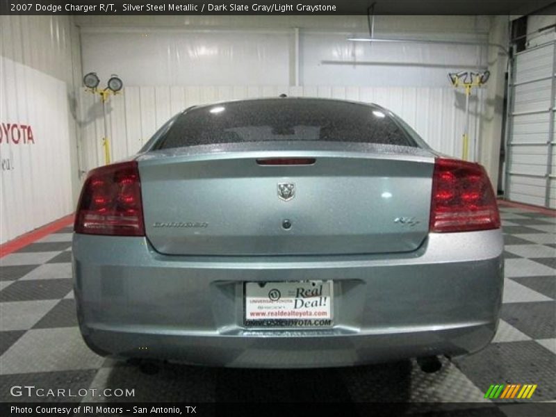 Silver Steel Metallic / Dark Slate Gray/Light Graystone 2007 Dodge Charger R/T