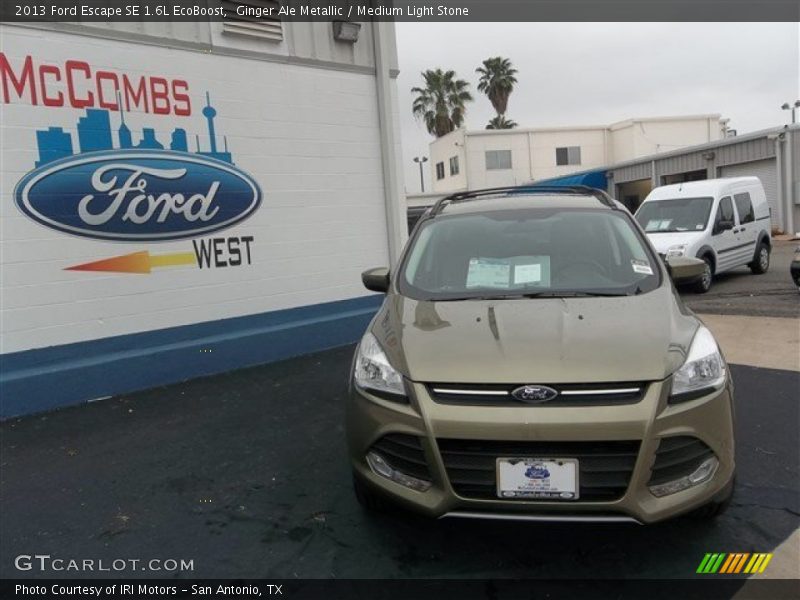Ginger Ale Metallic / Medium Light Stone 2013 Ford Escape SE 1.6L EcoBoost