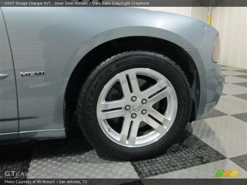 Silver Steel Metallic / Dark Slate Gray/Light Graystone 2007 Dodge Charger R/T