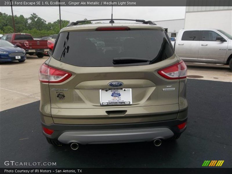 Ginger Ale Metallic / Medium Light Stone 2013 Ford Escape SE 1.6L EcoBoost