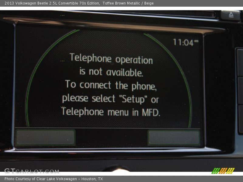 Toffee Brown Metallic / Beige 2013 Volkswagen Beetle 2.5L Convertible 70s Edition