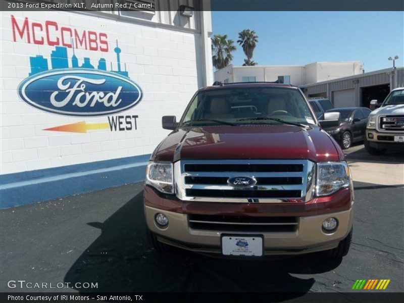 Autumn Red / Camel 2013 Ford Expedition XLT