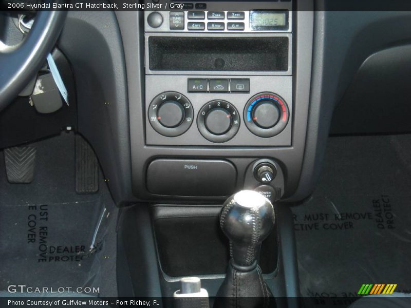 Sterling Silver / Gray 2006 Hyundai Elantra GT Hatchback