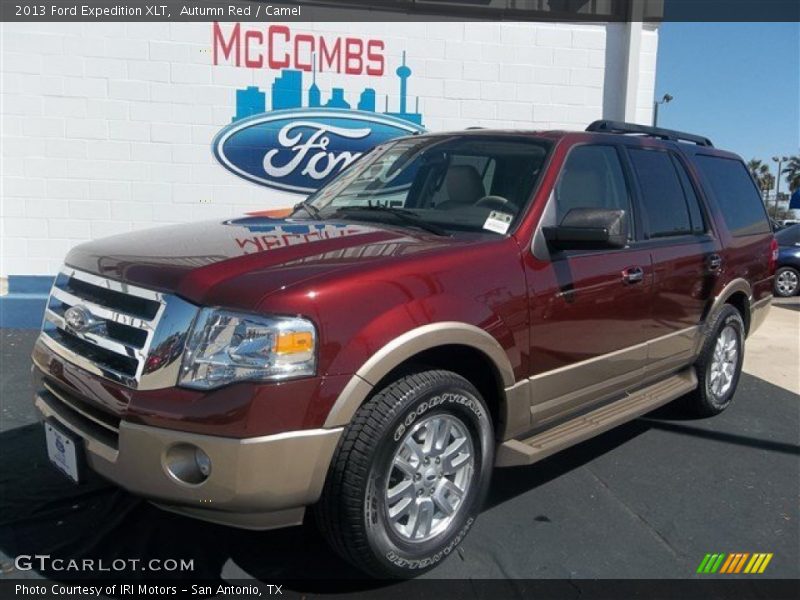 Autumn Red / Camel 2013 Ford Expedition XLT