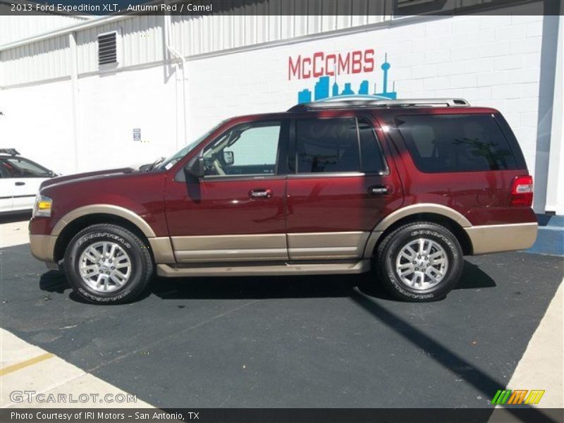 Autumn Red / Camel 2013 Ford Expedition XLT