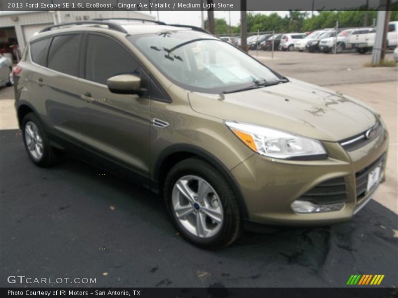 Ginger Ale Metallic / Medium Light Stone 2013 Ford Escape SE 1.6L EcoBoost