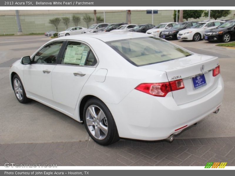 Bellanova White Pearl / Parchment 2013 Acura TSX