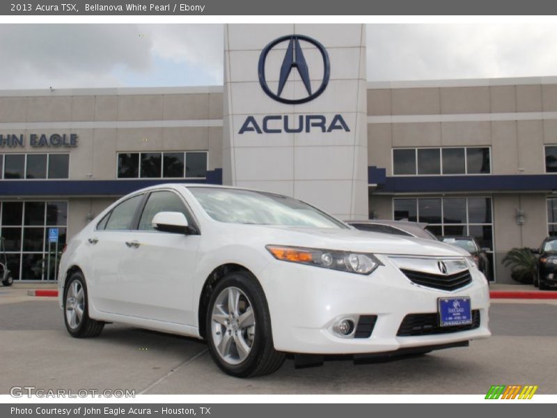 Bellanova White Pearl / Ebony 2013 Acura TSX