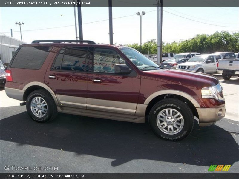 Autumn Red / Camel 2013 Ford Expedition XLT