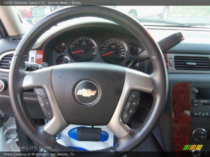 Summit White / Ebony 2009 Chevrolet Tahoe LTZ