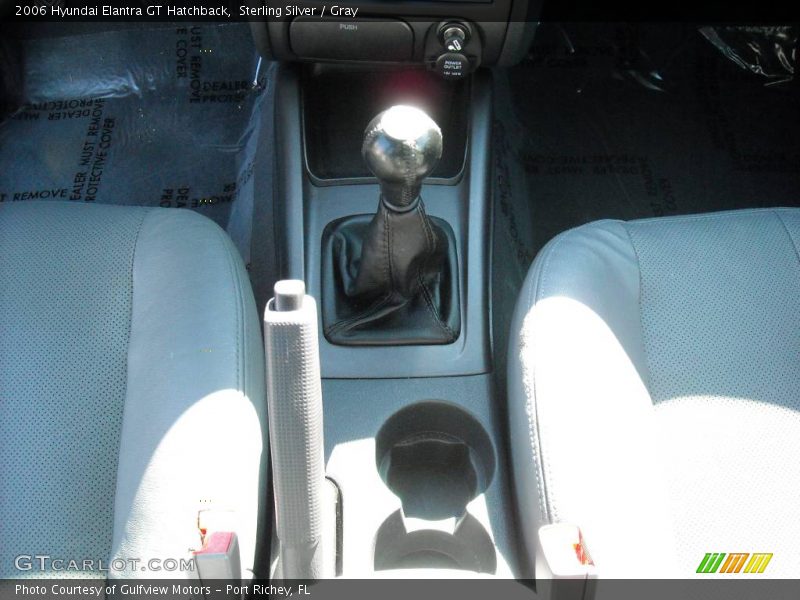 Sterling Silver / Gray 2006 Hyundai Elantra GT Hatchback