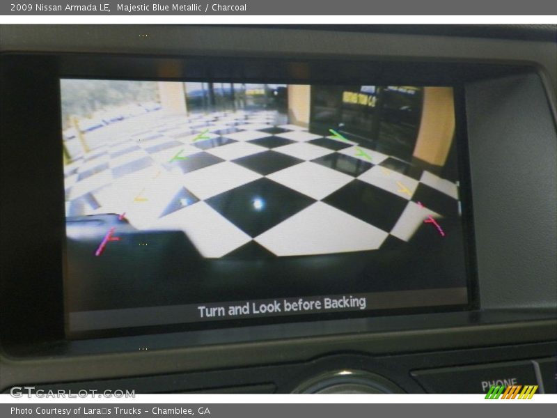 Majestic Blue Metallic / Charcoal 2009 Nissan Armada LE