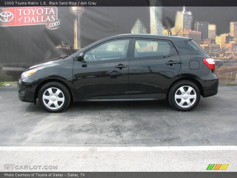 Black Sand Mica / Ash Gray 2009 Toyota Matrix 1.8