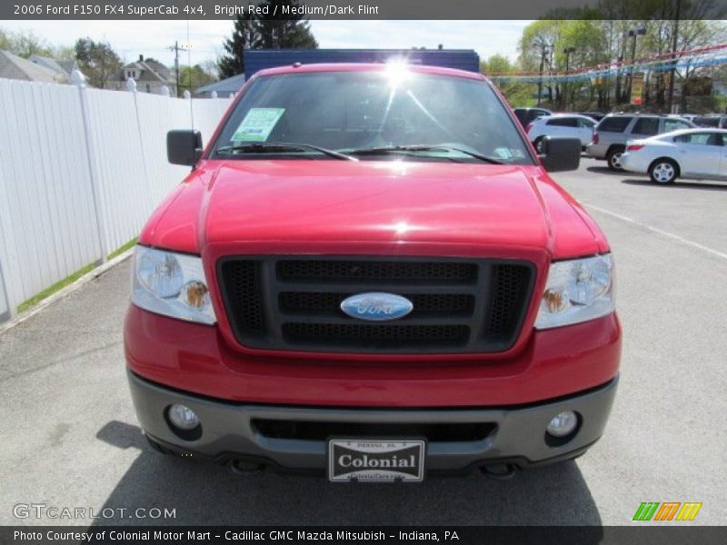 Bright Red / Medium/Dark Flint 2006 Ford F150 FX4 SuperCab 4x4