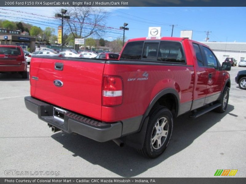 Bright Red / Medium/Dark Flint 2006 Ford F150 FX4 SuperCab 4x4