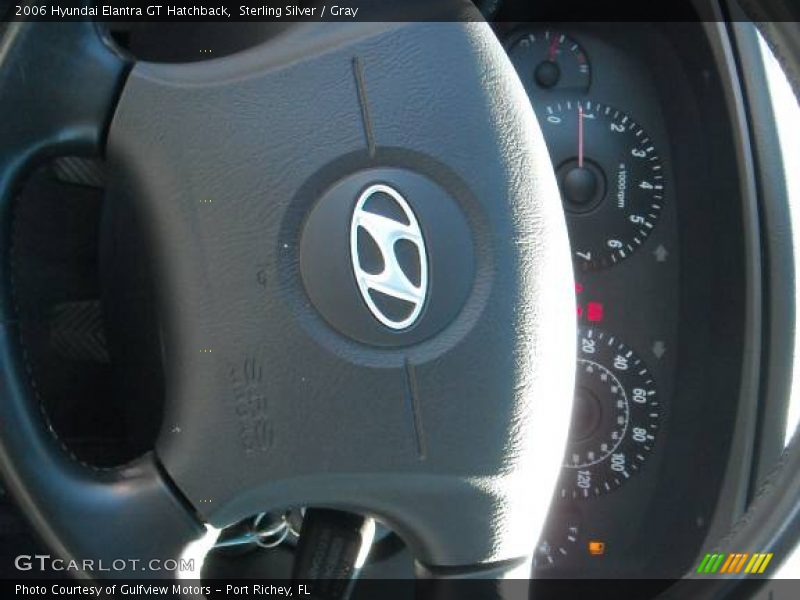Sterling Silver / Gray 2006 Hyundai Elantra GT Hatchback