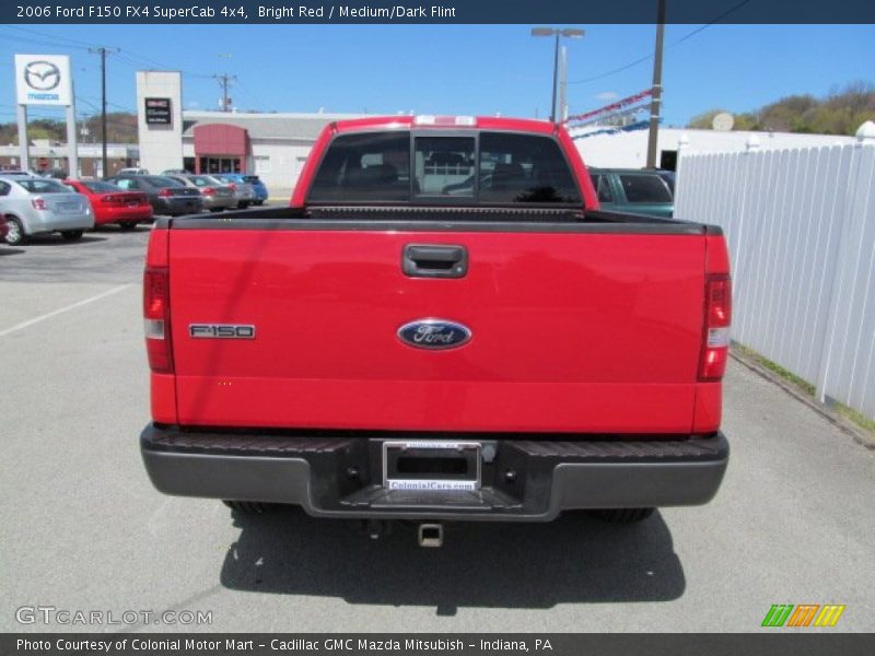 Bright Red / Medium/Dark Flint 2006 Ford F150 FX4 SuperCab 4x4
