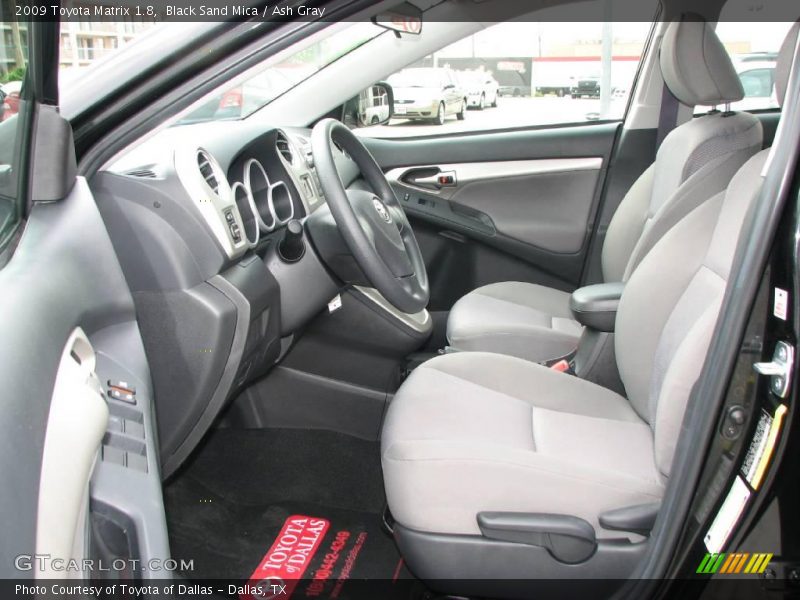 Black Sand Mica / Ash Gray 2009 Toyota Matrix 1.8