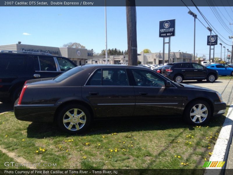 Double Espresso / Ebony 2007 Cadillac DTS Sedan