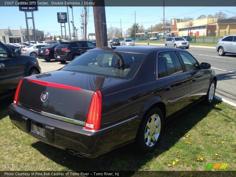 Double Espresso / Ebony 2007 Cadillac DTS Sedan