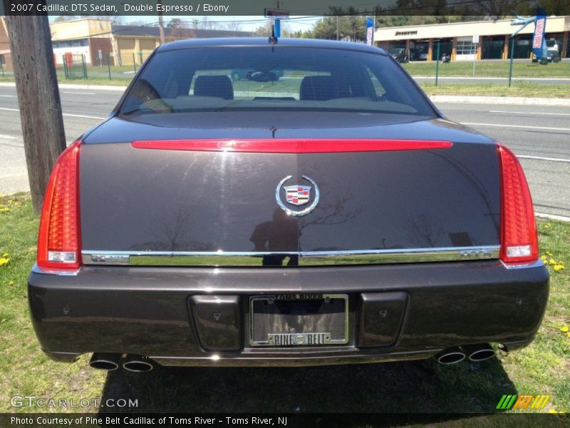 Double Espresso / Ebony 2007 Cadillac DTS Sedan