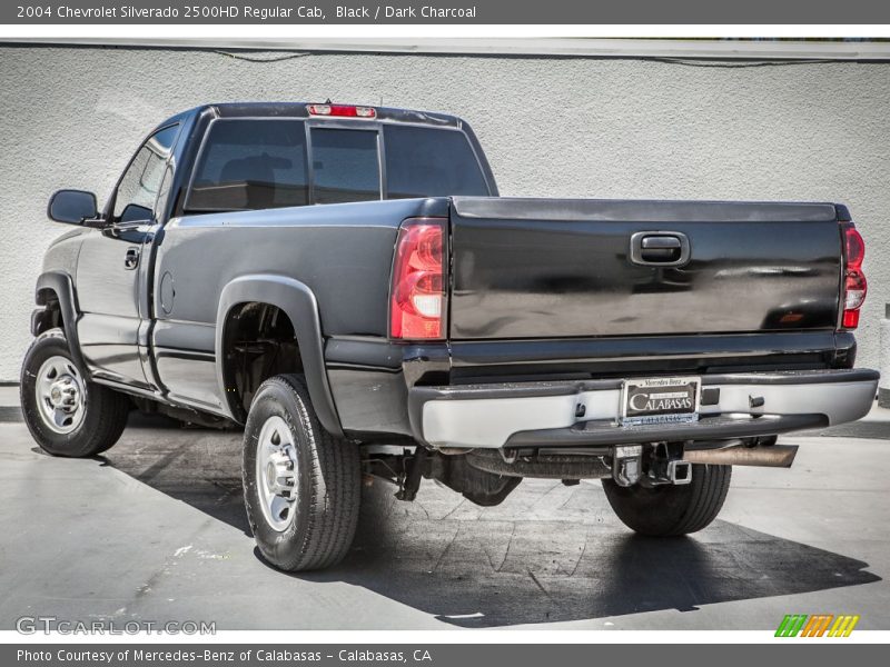 Black / Dark Charcoal 2004 Chevrolet Silverado 2500HD Regular Cab