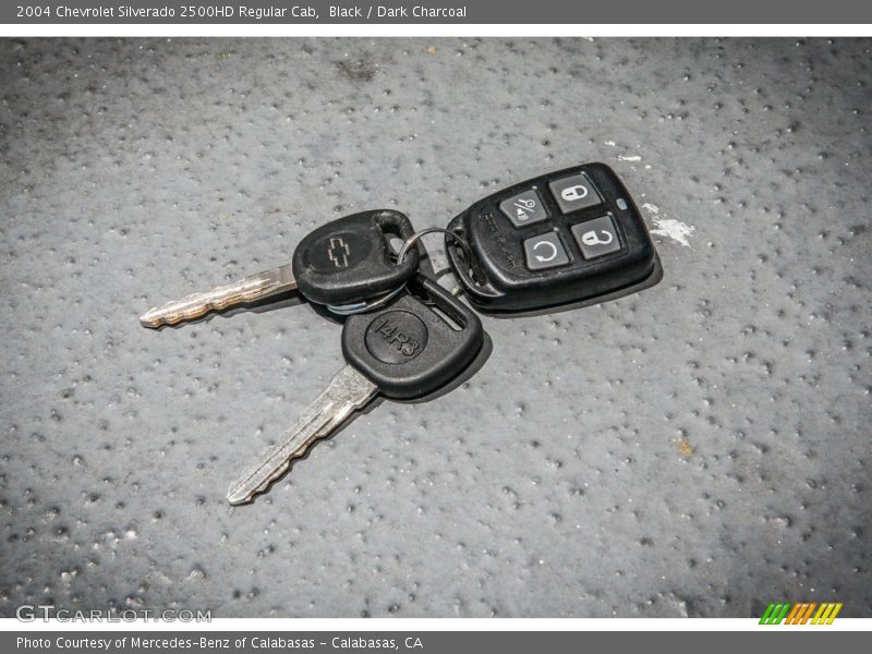 Keys of 2004 Silverado 2500HD Regular Cab