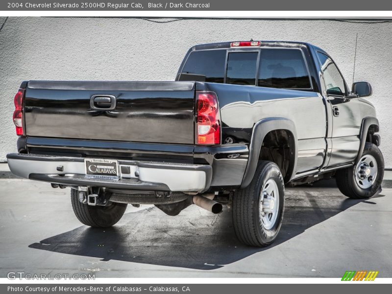 Black / Dark Charcoal 2004 Chevrolet Silverado 2500HD Regular Cab