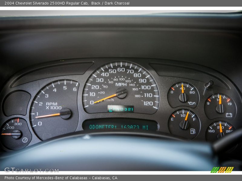  2004 Silverado 2500HD Regular Cab Regular Cab Gauges