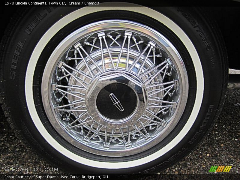  1978 Continental Town Car Wheel