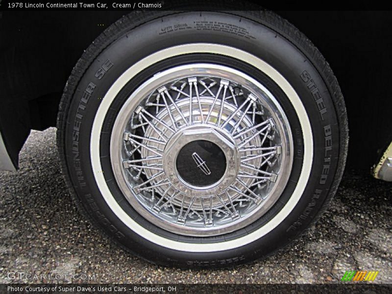  1978 Continental Town Car Wheel