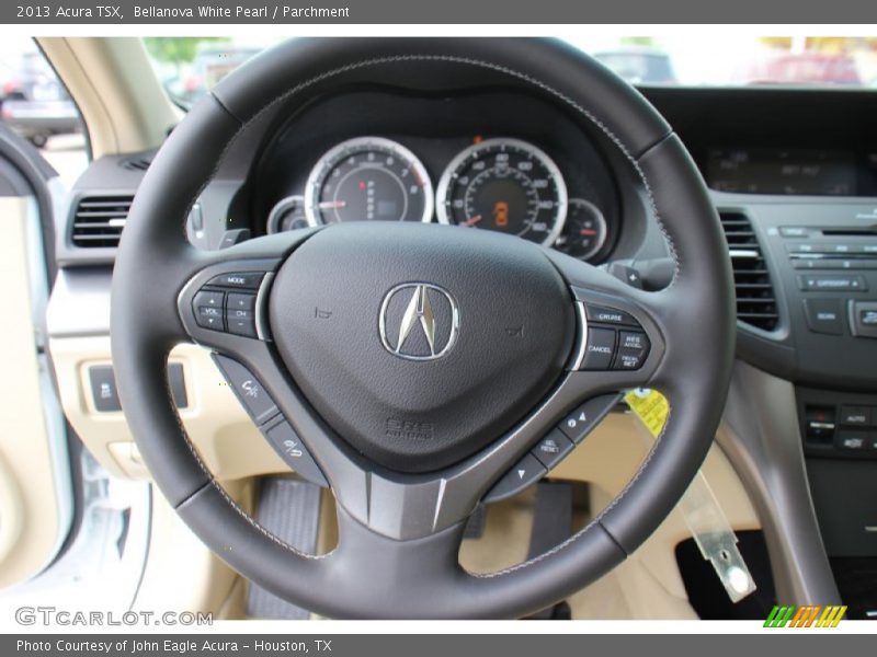 Bellanova White Pearl / Parchment 2013 Acura TSX