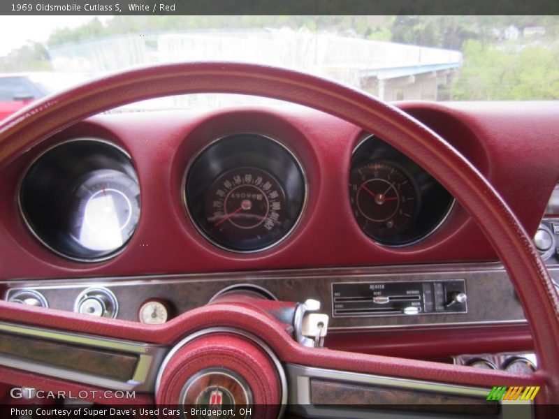 Dashboard of 1969 Cutlass S