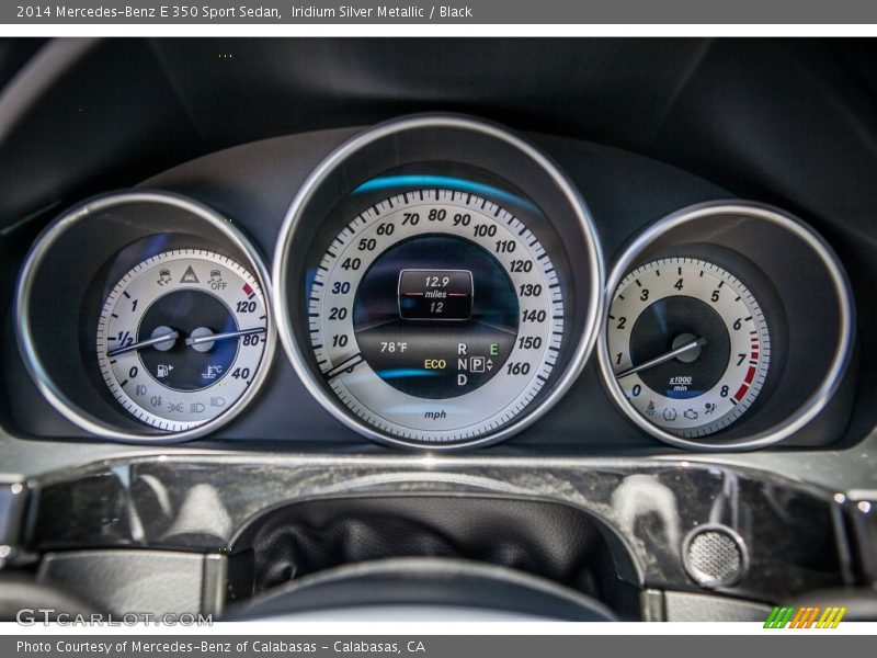  2014 E 350 Sport Sedan 350 Sport Sedan Gauges