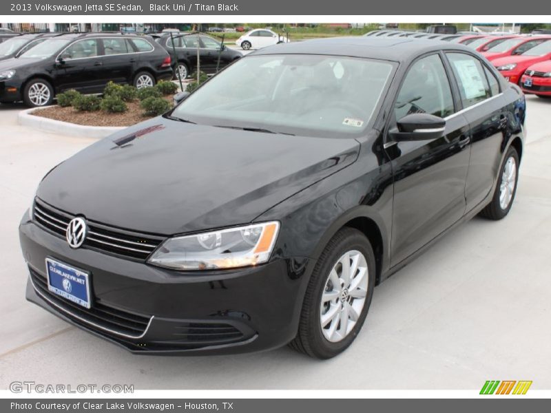 Black Uni / Titan Black 2013 Volkswagen Jetta SE Sedan