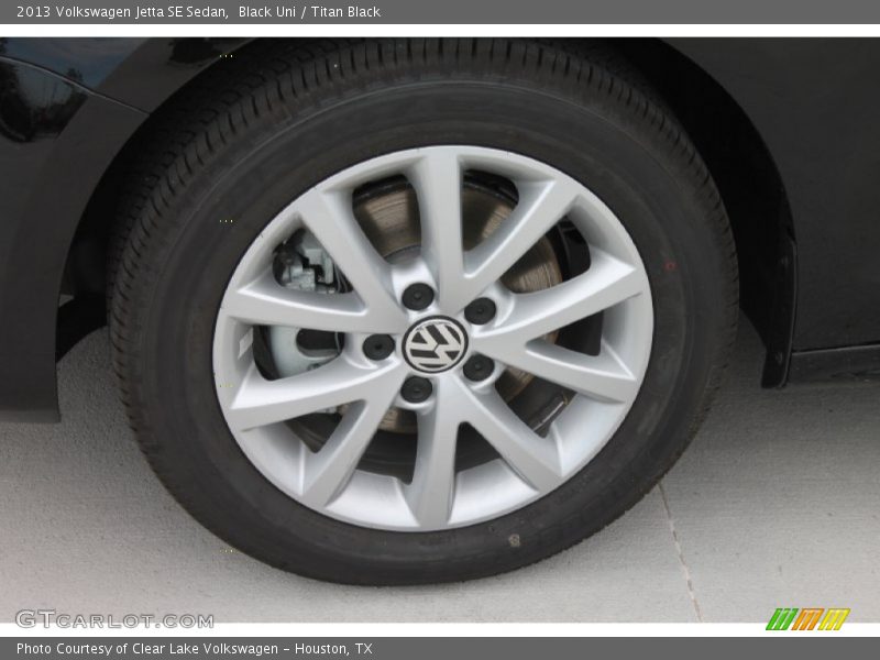 Black Uni / Titan Black 2013 Volkswagen Jetta SE Sedan