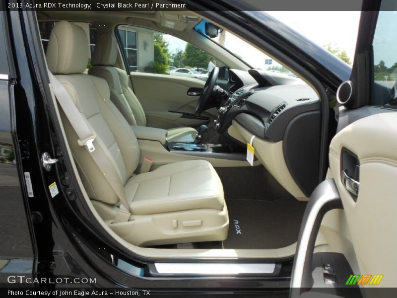 Crystal Black Pearl / Parchment 2013 Acura RDX Technology