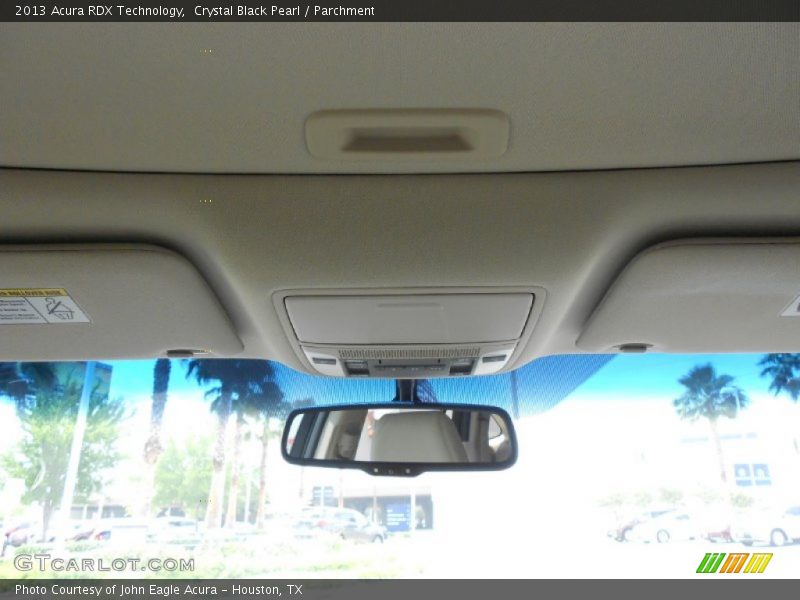 Crystal Black Pearl / Parchment 2013 Acura RDX Technology