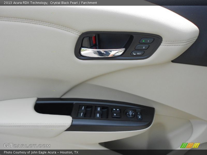 Crystal Black Pearl / Parchment 2013 Acura RDX Technology